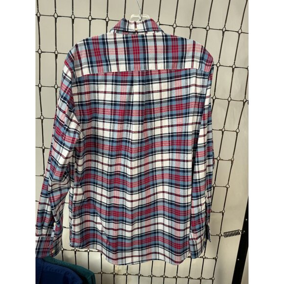 Four Mens Medium Long Sleeve Button-Up Shirt Apt 9 Van Heusen St Johns Bay Croft - Picture 9 of 16